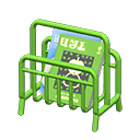 Tubular Magazine Rack