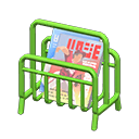 Tubular Magazine Rack