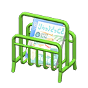 Tubular Magazine Rack