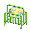 Tubular Magazine Rack