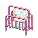 Tubular Magazine Rack