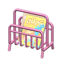 Tubular Magazine Rack