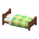 Wooden Simple Bed