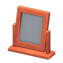 Wooden Table Mirror