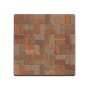 Brown-Brick Flooring