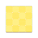 Cute Yellow-Tile Flooring