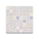 Patchwork-Tile Flooring