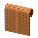 Perforated-Board Wall