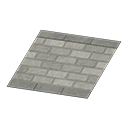 Gray Brick Rug