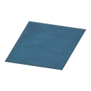 Simple Medium Blue Mat