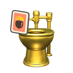 Golden Toilet DIY