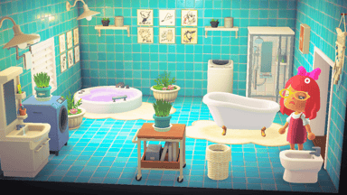 Aqua Bathroom Collection