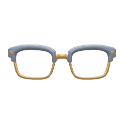 Squared Browline Glasses Product Image