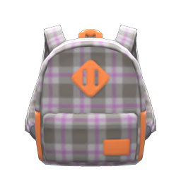 Checkered Backpack Product Image
