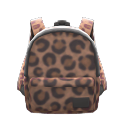 Leopard-Print Backpack Product Image