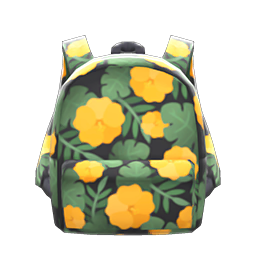 Botanical-Print Backpack Product Image