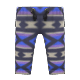 Geometric-Print Pants Product Image