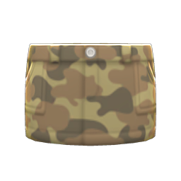 Camo Skirt Product Image