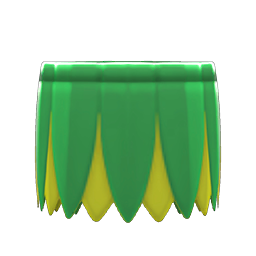 Green Grass Skirt Product Image