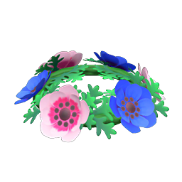 Cool Windflower Crown Product Image