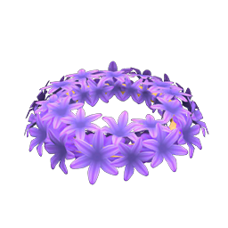 Purple Hyacinth Crown Product Image