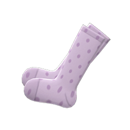 Dotted Knee-High Socks Product Image