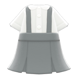 Skirt With Suspenders Product Image