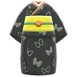 Butterfly Visiting Kimono Product Image