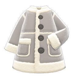 Faux-Shearling Coat Product Image