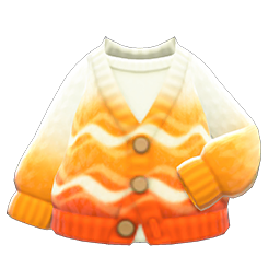 Orange Hotel Cardigan Product Image