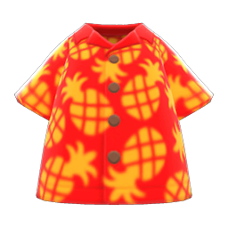 Pineapple Aloha Shirt Product Image