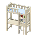 Loft Bed With Desk Product Image