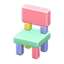 Wooden-Block Chair Product Image