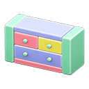 Wooden-Block Chest Product Image