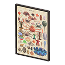 Framed Sea-Creature Poster Product Image