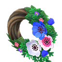 Cool Windflower Wreath Product Image