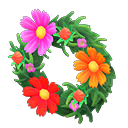 Pretty Cosmos Wreath Product Image