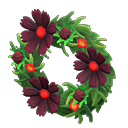 Chic Cosmos Wreath Product Image