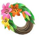 Fancy Lily Wreath Product Image