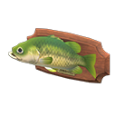 Mounted Black Bass Product Image