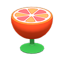Orange End Table Product Image