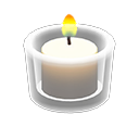 Glass Holder With Candle Product Image