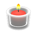 Glass Holder With Candle Product Image