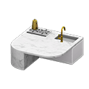 Marble Kitchen Island Product Image