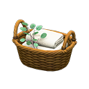 Rattan Towel Basket Product Image