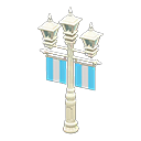 Street Lamp With Banners Product Image