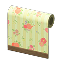 Yellow Flower-Print Wall Product Image