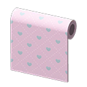 Pink Heart-Pattern Wall Product Image