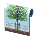 Tree-Lined Wall Product Image