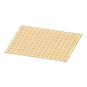 Ivory Simple Bath Mat Product Image